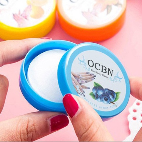[ Rẻ Vô Địch] Miếng tẩy  rửa  sơn móng tay chất liệu cotton hình tròn ONB, ONBXJJ