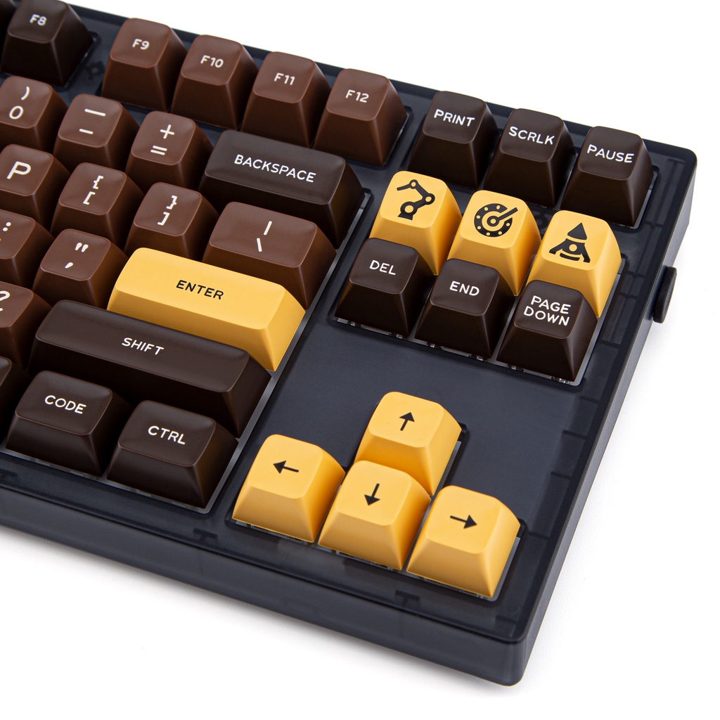 Aifei SA Profile Double Shot ABS Keycaps 172 Phím Bộ bàn phím cơ bố trí ANSI & ISO cho Cherry MX Switch