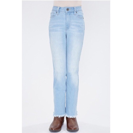 Quần Jeans YMI Form Suông Co Giãn - 3386 Số đo Eo-Mông-Dai chưa tinh độ co giản