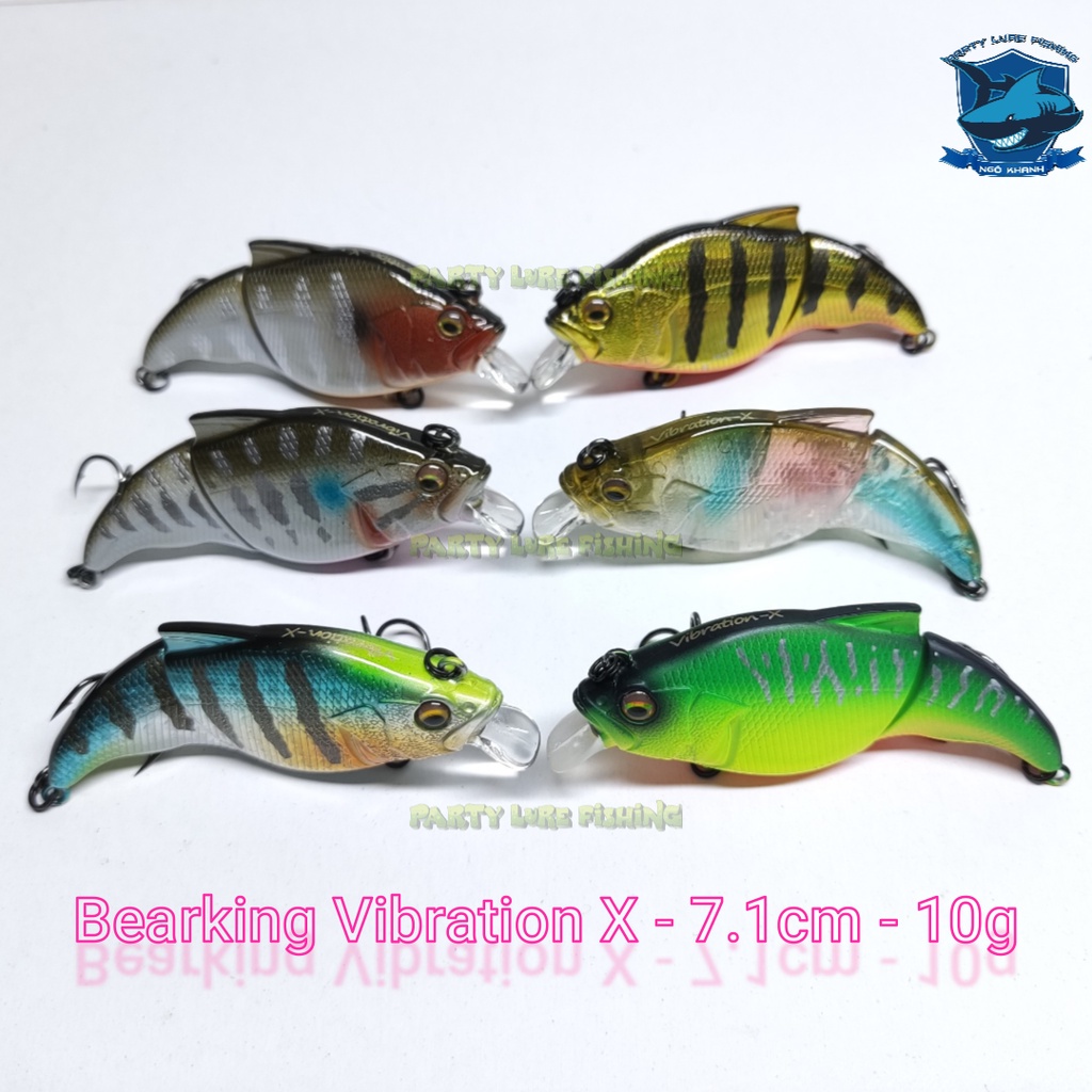 Mồi câu cá chẽm, măng, lóc... Bearking Vibration X