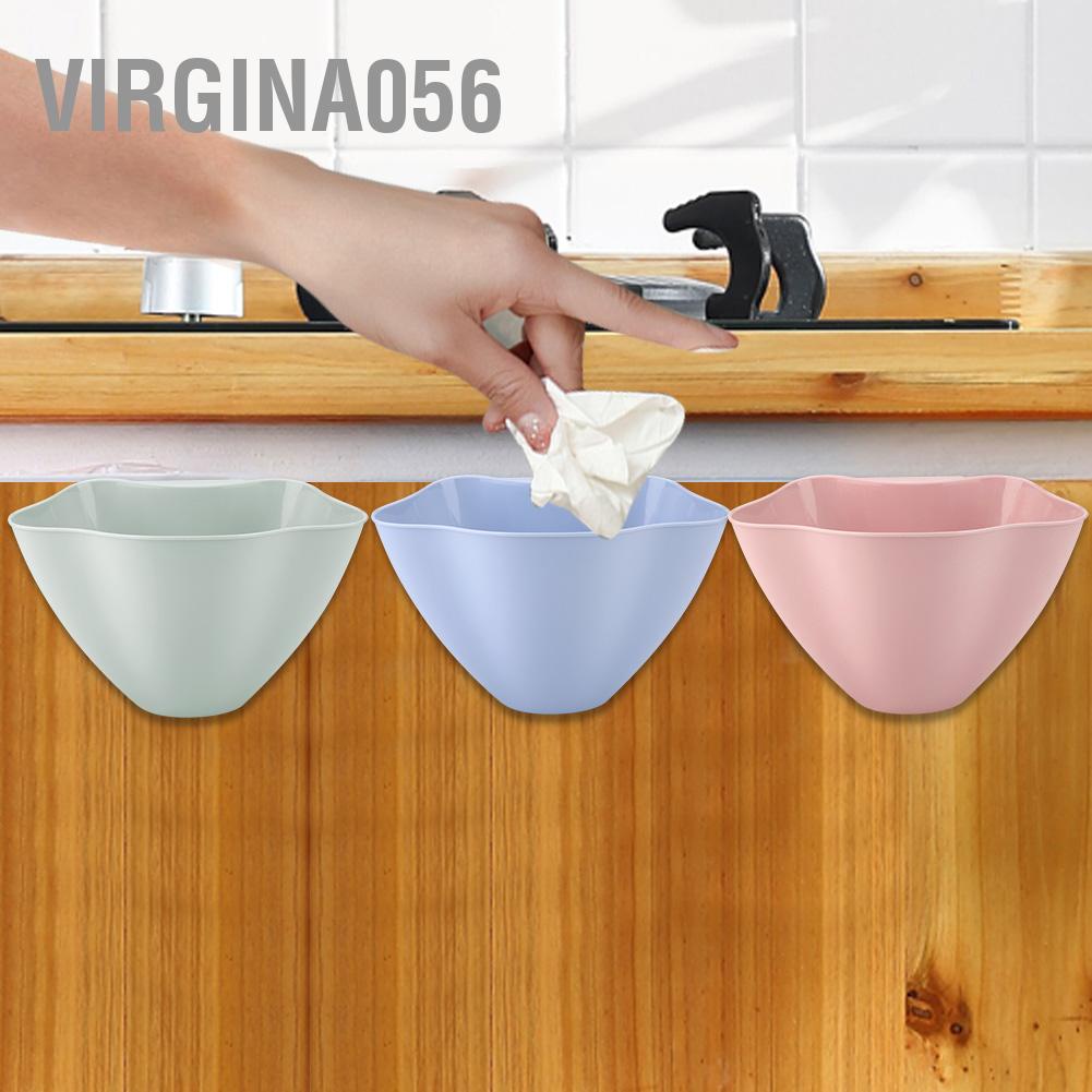 Virgina056 Cupboard Door Hanging Mount Kitchen Garbage Trash Bin Without Lid Waste Claaaification