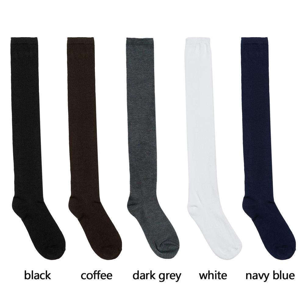 Tất Cotton Co Giãn Dài Qua Gối KENT1