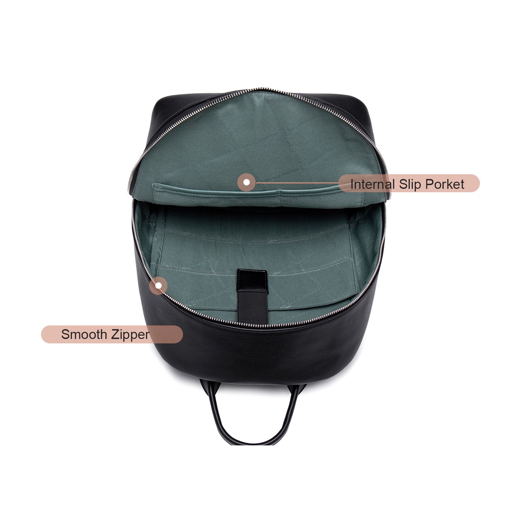 Balo Da PU DAVID JONES Đơn Giản Thời Trang Cao Cấp