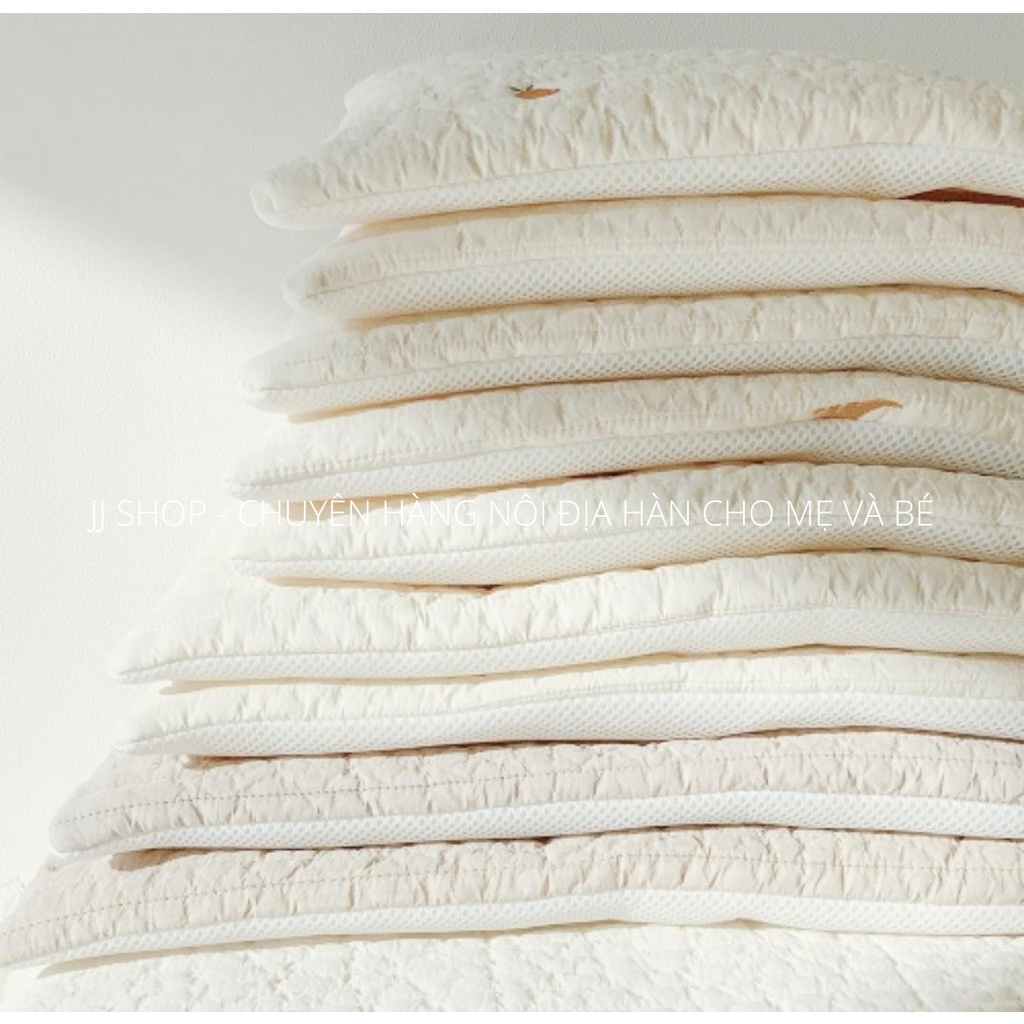 Gối Mỏng Cho Bé Sơ Sinh MALOLOTTE Hàn Quốc Hình Chữ Nhật