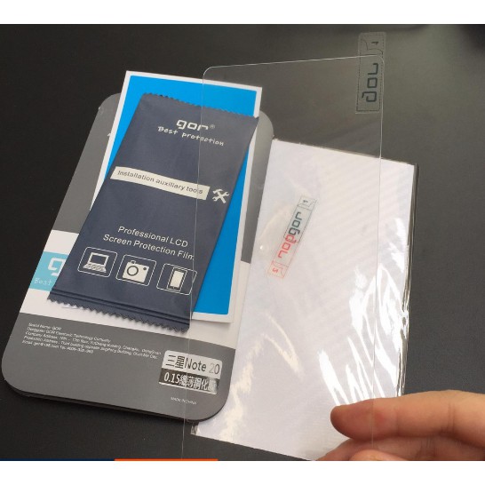 Bộ 2 kính cường lực Gor cho Samsung Note 20 vát cạnh 2,5D cảm ứng siêu mượt #2