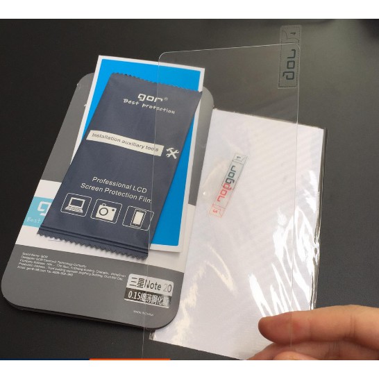 Kính cường lực Gor cho Samsung Galaxy Note 20 vát cạnh 2,5D full viền đen
