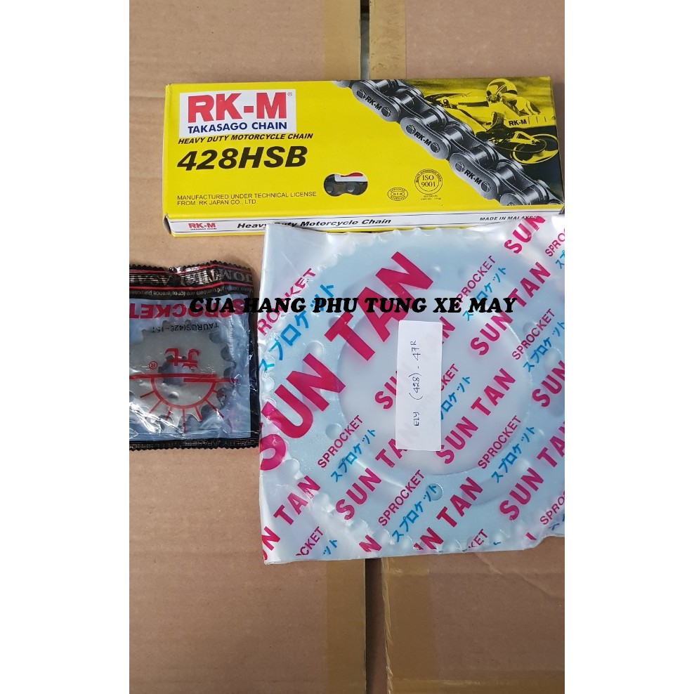 Trọn bộ sên nhông dĩa R15 V3 hàng Mã lai