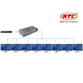 BỘ CHIA HDMI 1 RA 8 DTECH DT-7148/7148B