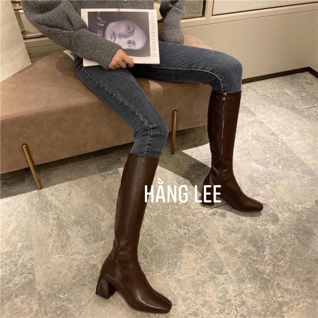 ( SẴN) BOOT ĐÙI DA KÉO KHÓA SƯỜN SIÊU HOTTTT | BigBuy360 - bigbuy360.vn