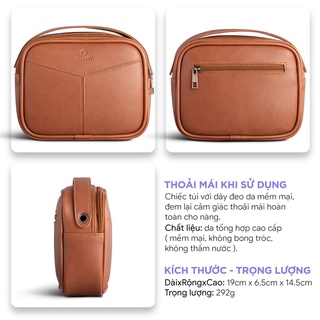 Túi đeo chéo da nữ mini YUUMY SPYN122