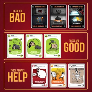Board game mèo nổ cảm tử Exploding Kittens : Party Pack