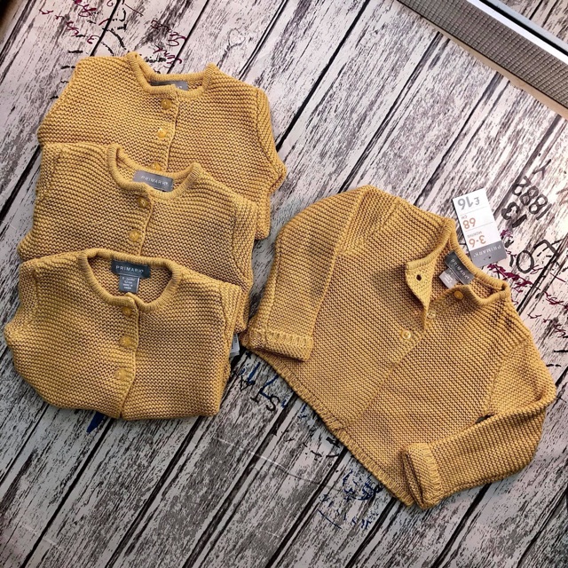 Cadigan Vàng mustard