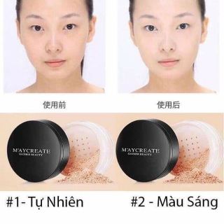 Phấn phủ maycreate - Phấn phủ dạng bột Gather Beauty