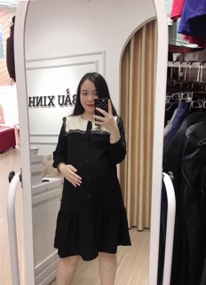 Váy bầu dáng xuông