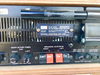 Amply Sansui 2000x