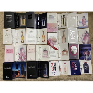 Vial mẫu thử nước hoa nam nữ Dior/Tommy now/Miss Dior/Jadore/Homme sport Intense/Poison Girl/Joy...1ml-1.5ml