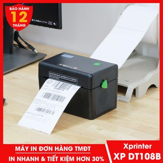 Máy In Tem Nhãn Vận Chuyển Xprinter XP-DT108B