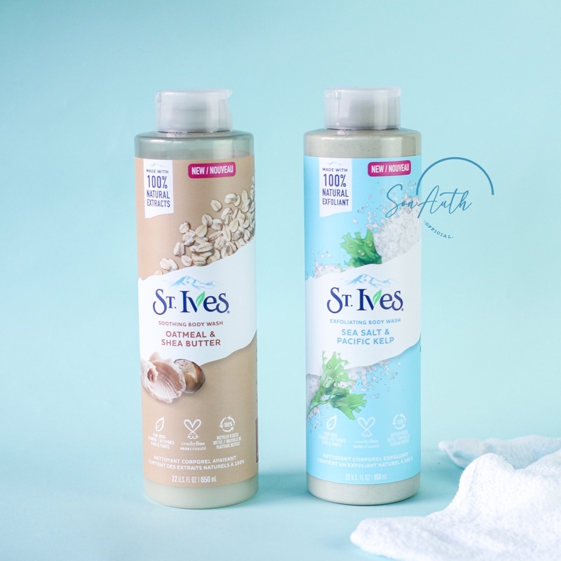 Sữa Tắm St.Ives Body Wash (650ml)