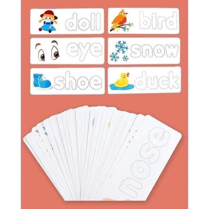 Spelling Game - Đồ Chơi Ghép Chữ Đánh Vần - Bộ Ghép Vần Tiếng Anh Cho Bé