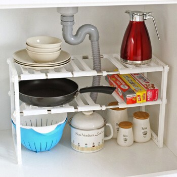 Kệ để xoong nồi gầm bếp tiện lợi