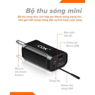 Bộ 2 micro COK ST-122 hát karaoke cực đã