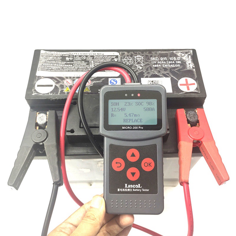 Dụng Cụ Kiểm Tra Pin Xe Hơi Unnyt Micro-200 Pro 12V