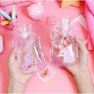 TS17 túi chườm nóng lạnh mini 200 ml túi chườm unicorn