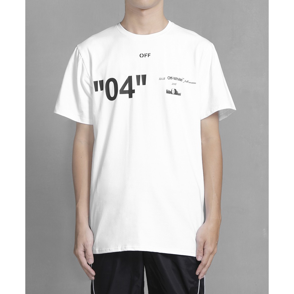 Áo Thun Off White For All 04 Màu Đen Và Trắng