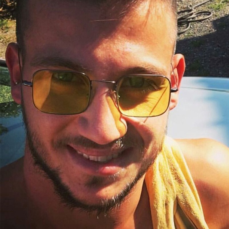 Kính mát gọng chữ nhật màu kẹo thời trang cho nam nữ | BigBuy360 - bigbuy360.vn