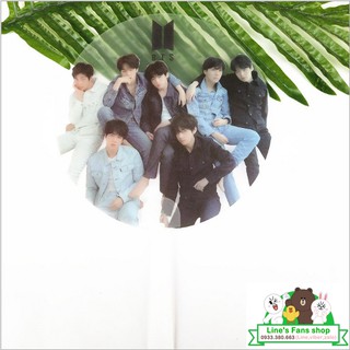 [MUA 1 TẶNG 1] Quạt nhựa cầm tay BTS