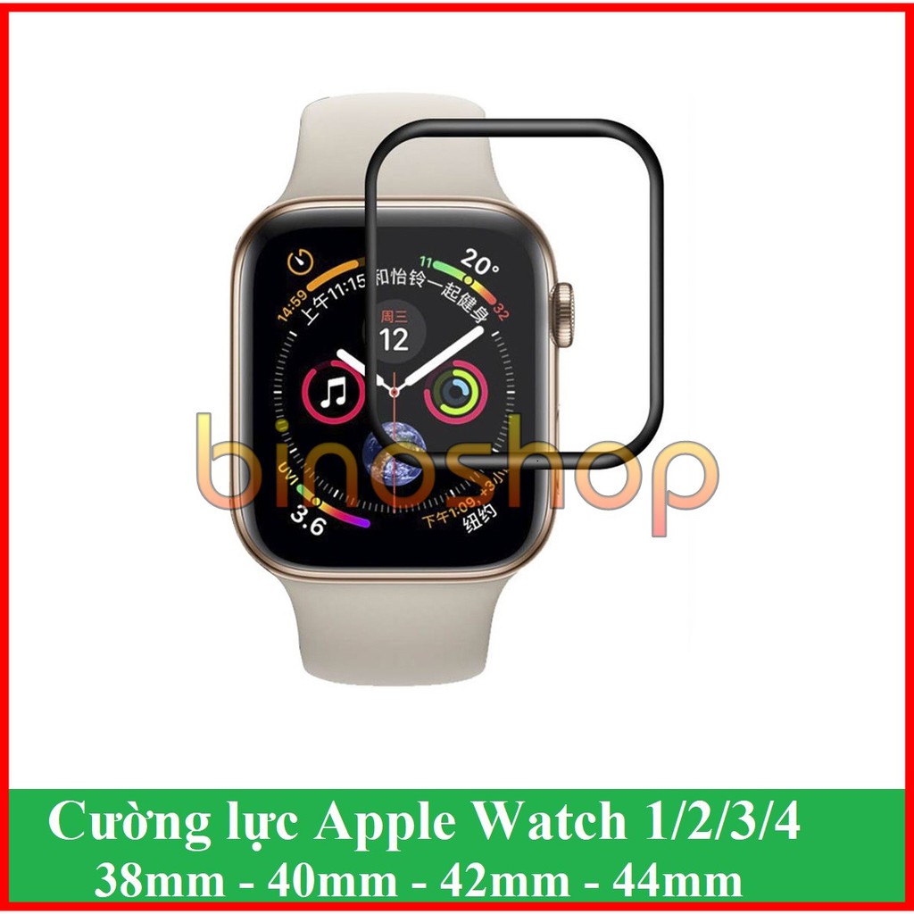 Miếng dán cường lực đồng hồ apple watch 1/2/3/4