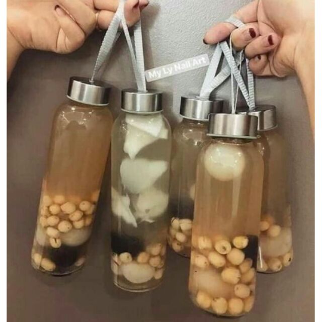 BÌNH NƯỚC THỦY TINH TRONG 500 ML