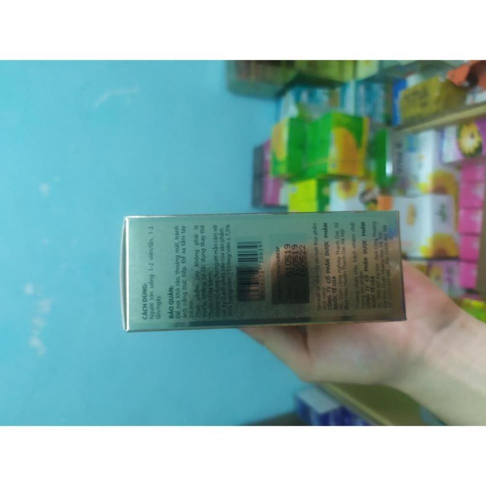 Arginine - LG bổ gan, mát gan, giải độc gan, tăng cường chức năng gan hộp 60 viên