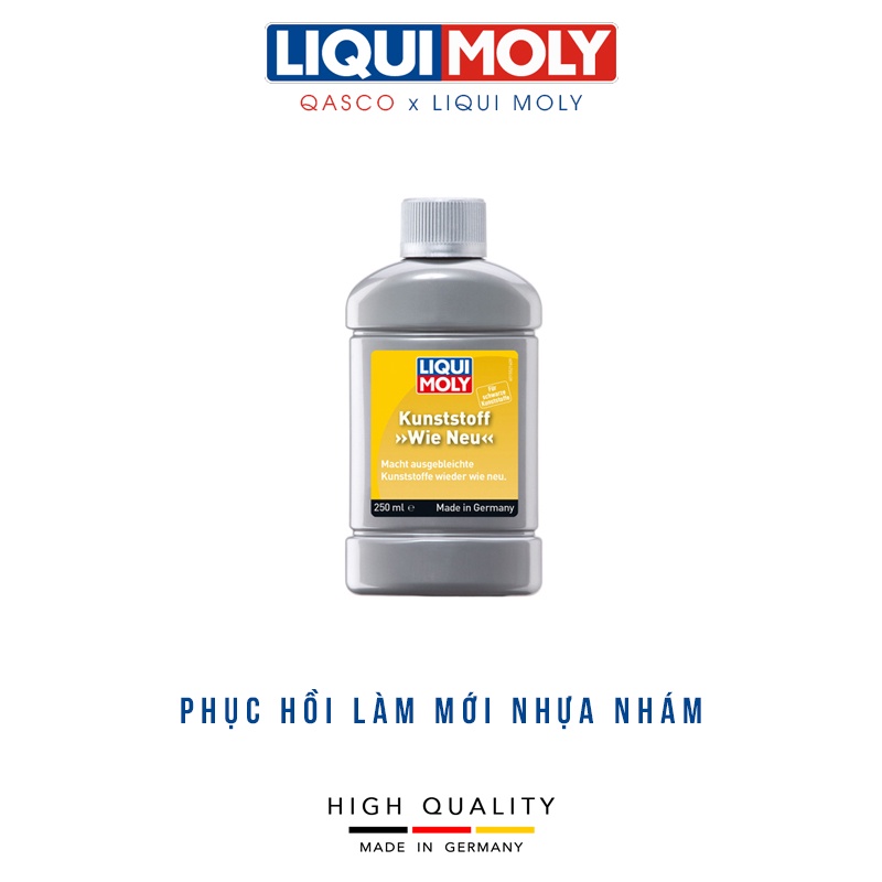 Dung dịch dưỡng phục hồi nhựa đen nhám LIQUI MOLY KUNSTSTOFF WIE NEU (1552) (250ml)