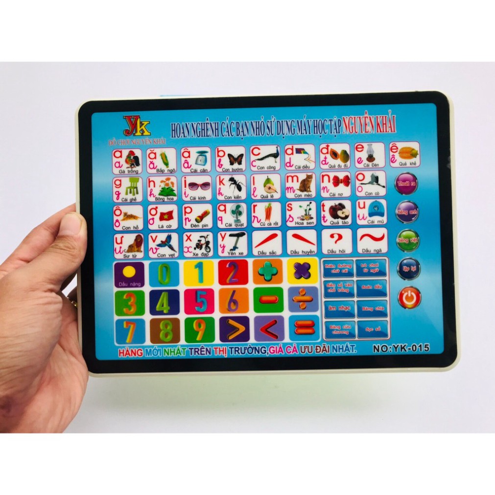 [MUA 1 TẶNG 1] IPAD chữ cái tiếng việt,tiếng anh,bảng chữ cái cho bé_bảng chữ cái điện tử song ngữ kèm số và phép tính