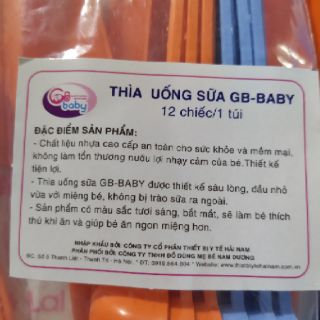 Thìa uống sữa GB Baby