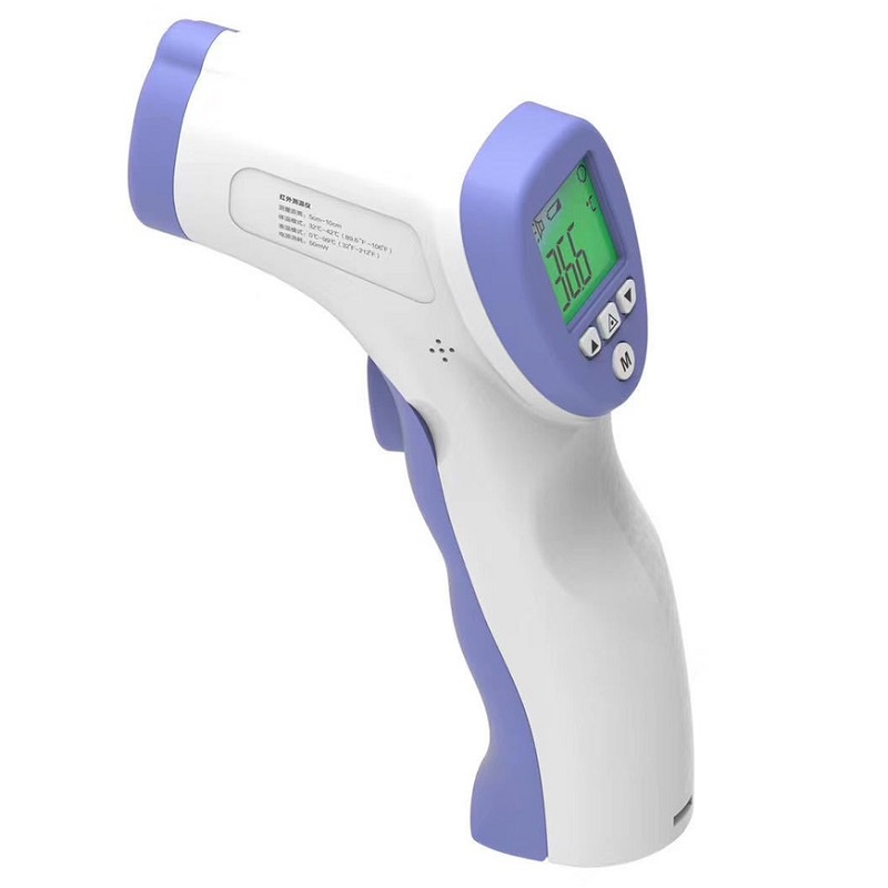 Máy đo nhiệt độ hồng ngoại, nhiệt kế điện tử đo thân nhiệt hồng ngoại scan cảm ứng 8826