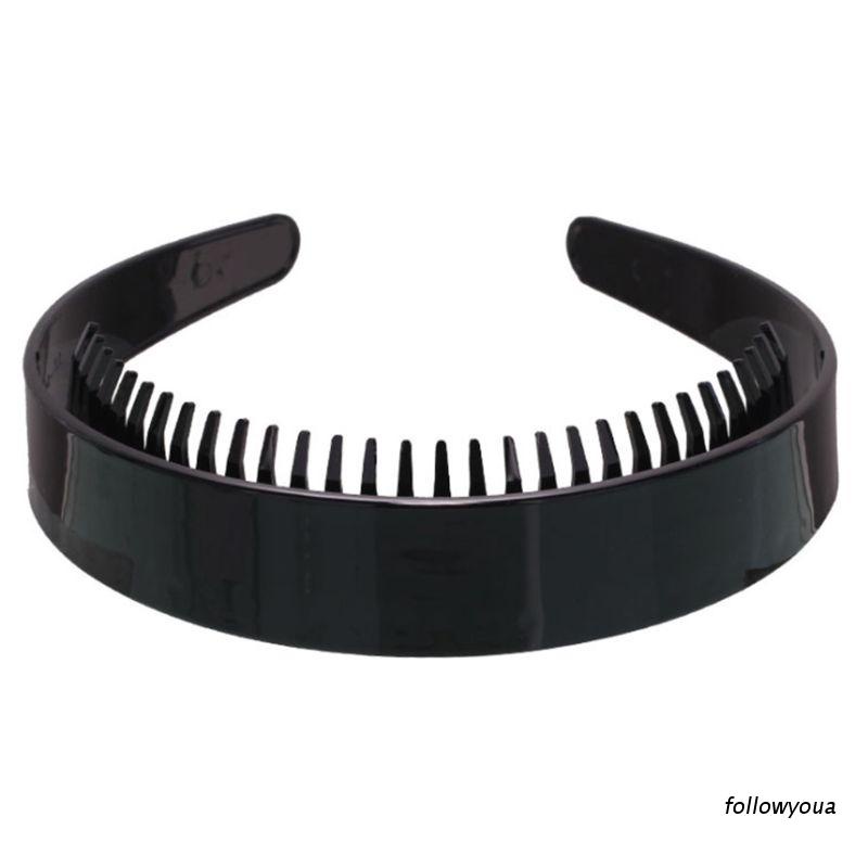 Cài Tóc Nhựa Màu Đen 2.5cm Có Răng Lược Cho Nữ