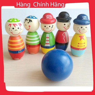 [Trợ giá] Đồ chơi Bowling gỗ cho bé_Hàng tốt