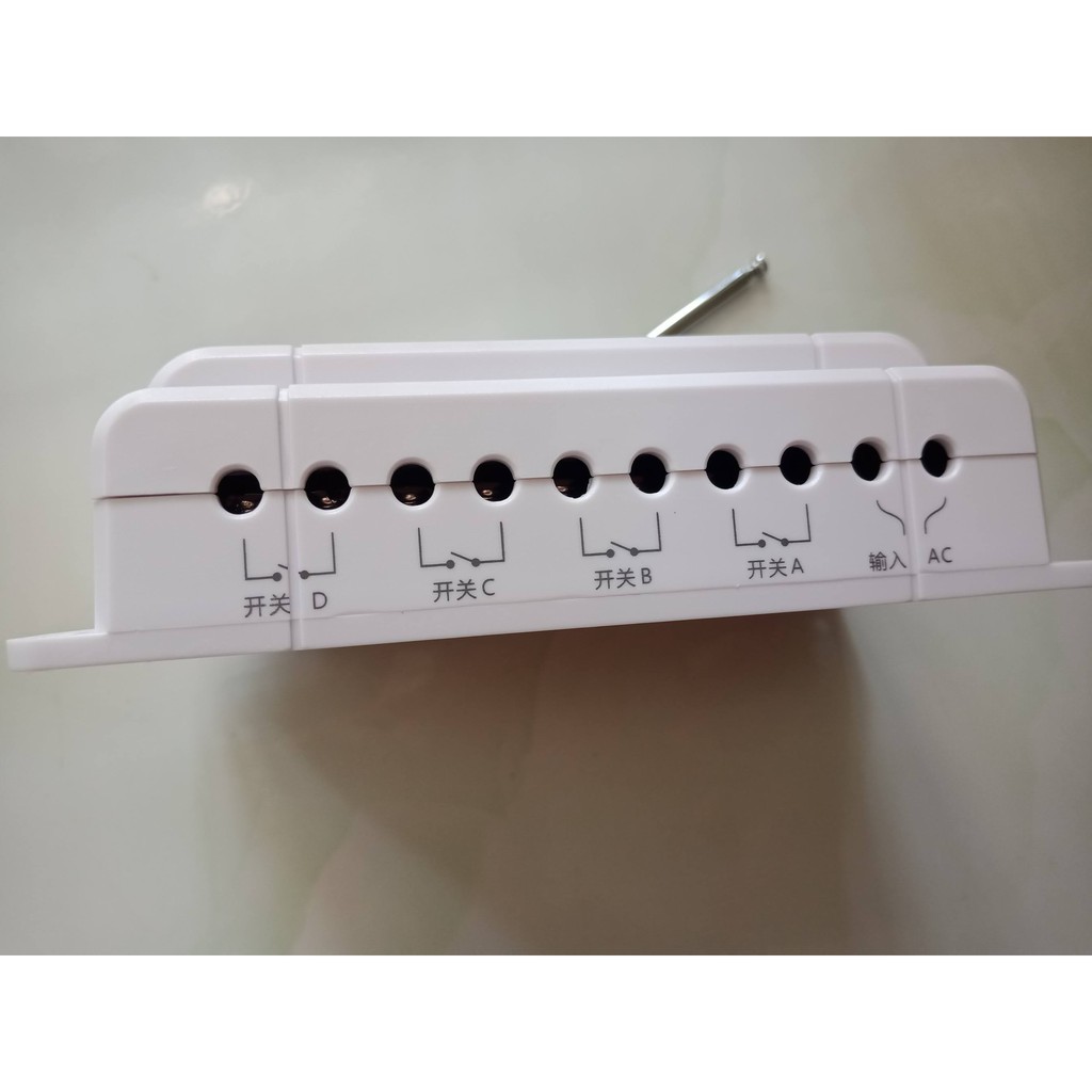 HT-6804 Công tắc Honest 4 cổng điều khiển từ xa 100-1000m, điều khiển điện từ xa