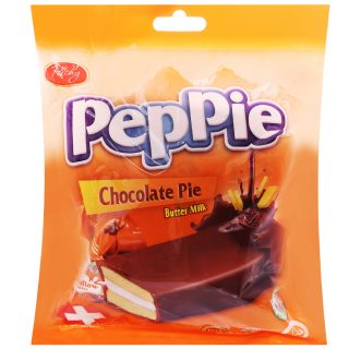 Bánh phủ socola kem bơ sữa Richy Peppie 216g