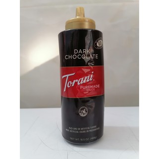 Xốt Sô cô la đen TORANI Dark Chocolate Puremade Sauce