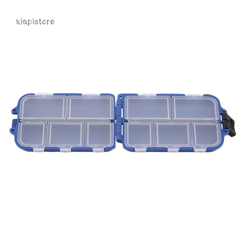 Hộp Đựng Móc Câu Cá 10 Ngăn Tiện Lợi