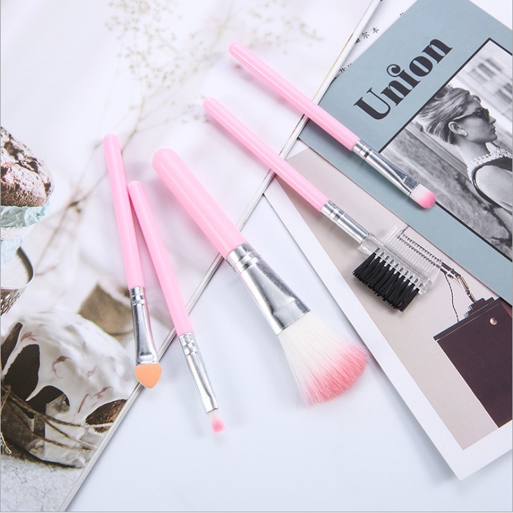 Set 5 Cọ Trang Điểm Mắt Saniye Nhỏ Gọn Tiện Dụng