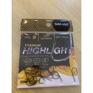 Lưỡi câu SiMaGo sobe barbless