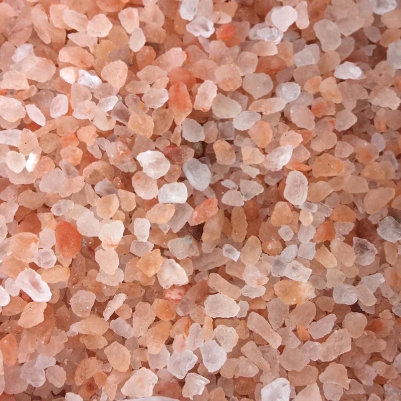 Đá Muối Himalaya dạng hạt 3-6mm bịt 500gr