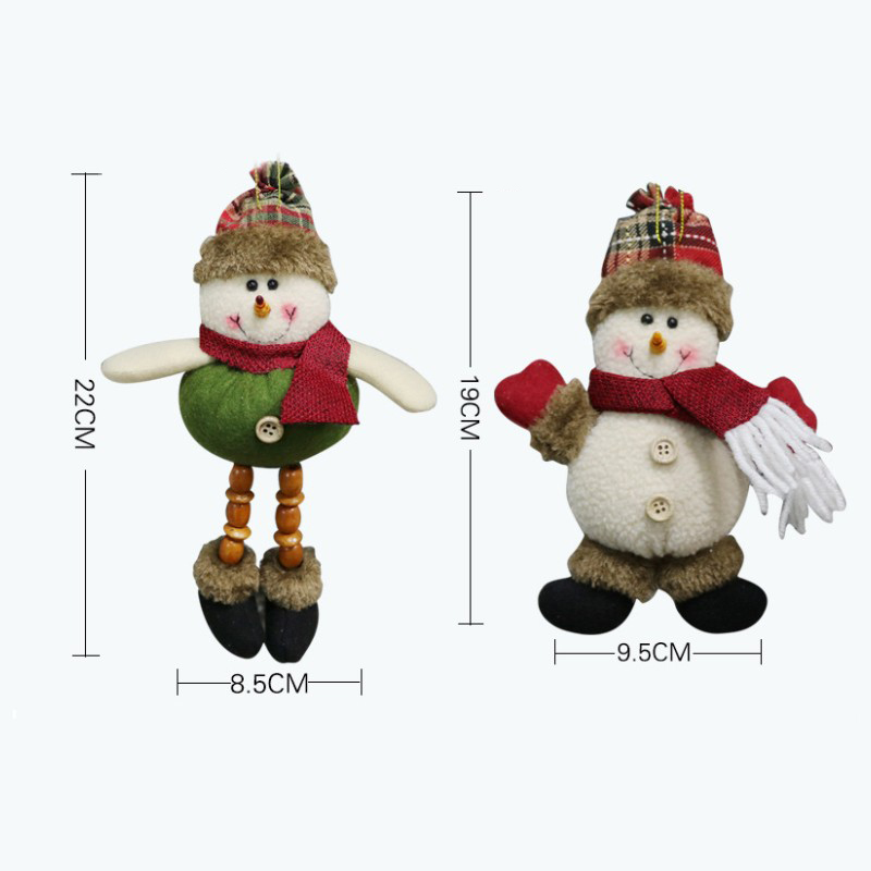 Búp bê treo trang trí cây thông giáng sinh độc đáo