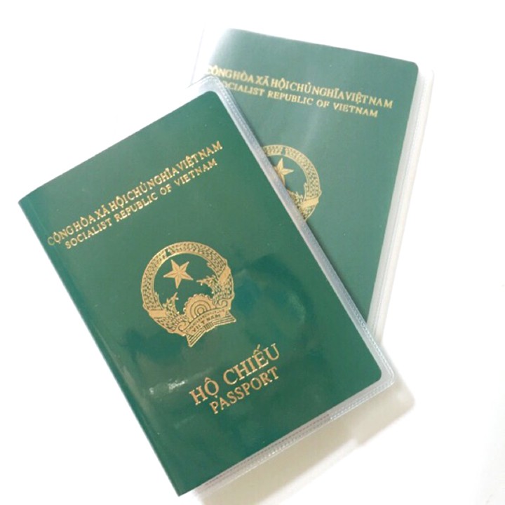 Vỏ Bọc Hộ Chiếu - Bao Đựng Passport Chống Hư Hại Thấm Nước Có ngăn phụ