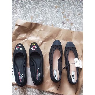 Zara - Giầy búp bê Zara Mickey
