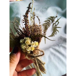 Image of mini buket bunga kering  dried flower bouquet mini termurah